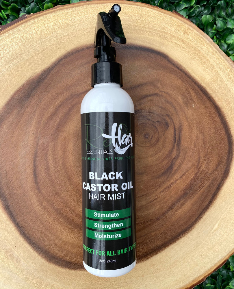 8oz Black Castor Oil Leave-In Mist