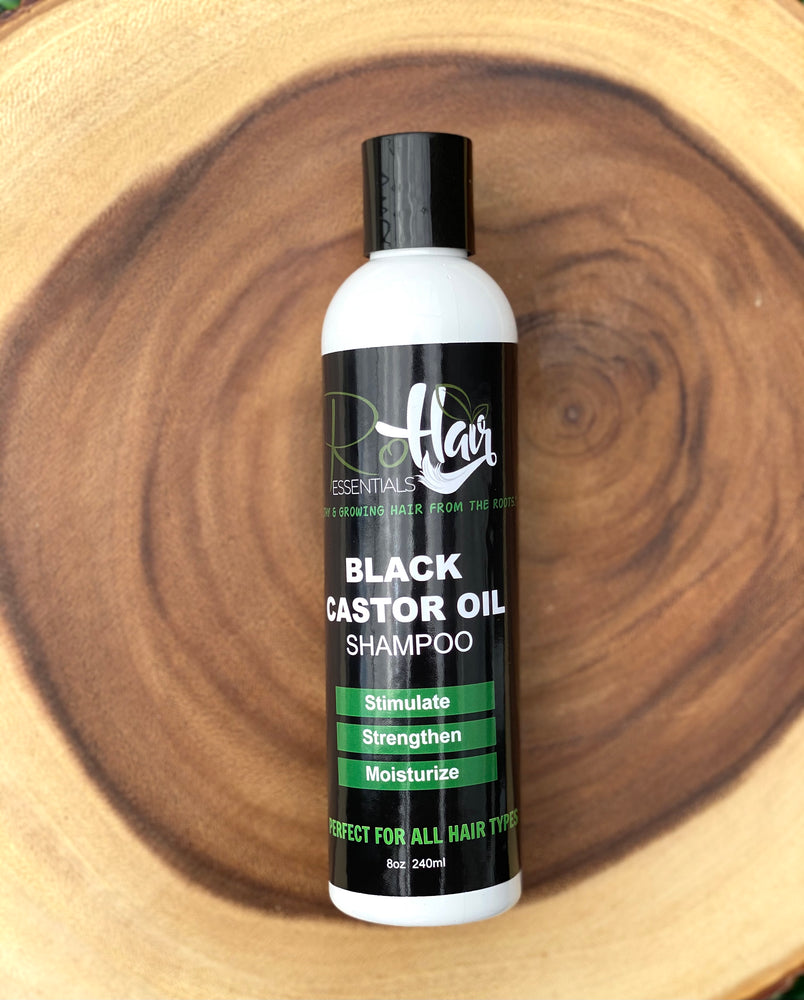 8oz Black Castor Oil Shampoo